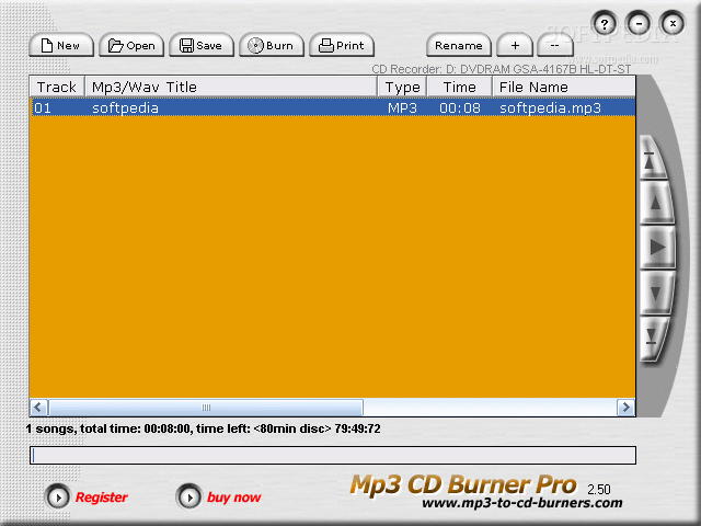 MP3 to CD Burners